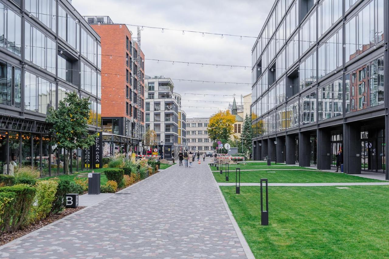 Modern apartments near park Kazimierzowski Warszawa Zewnętrze zdjęcie