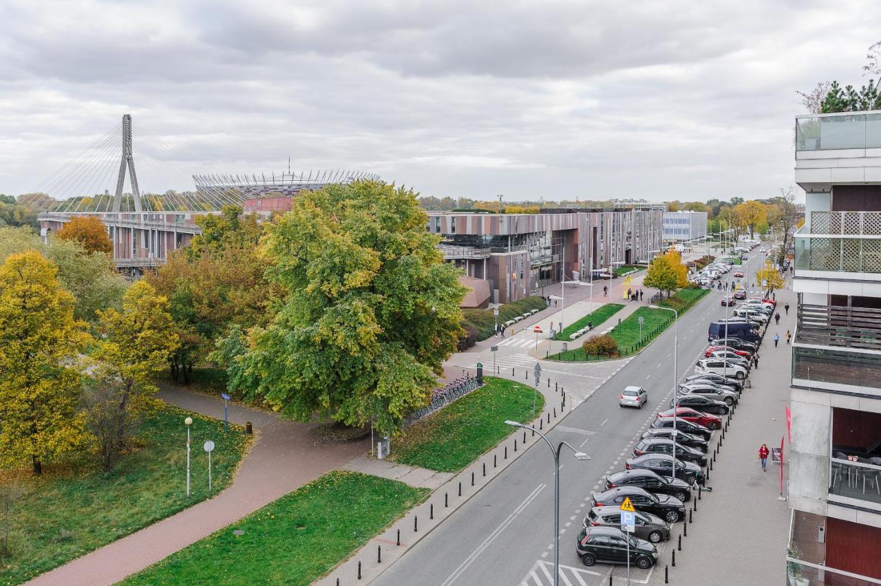 Modern apartments near park Kazimierzowski Warszawa Zewnętrze zdjęcie